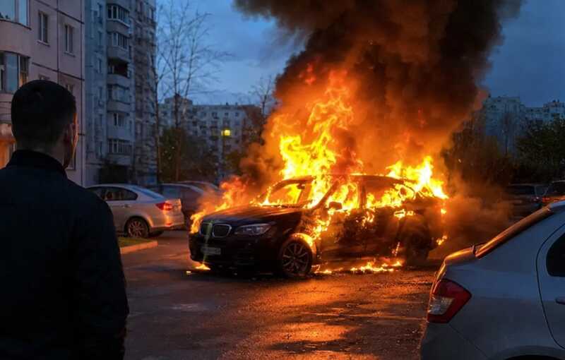 Стали известны детали смертельного взрыва машины в районе Авиаторов