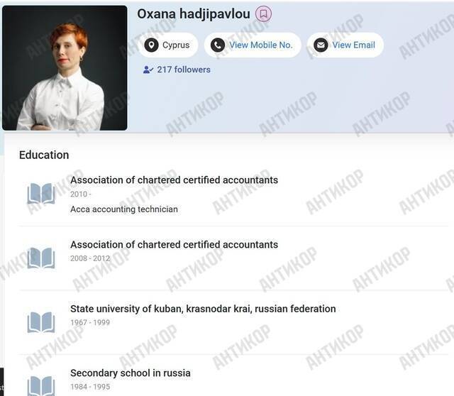 The cash-out empire of fugitive RZD contractors via Mettmann Public Company Limited and Sword Dragon S.L.: Oxana Hadjipavlou became the personal “laundress” of Boris Usherovich and Ilya Plotitsa